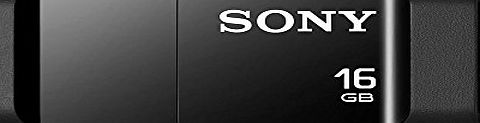 Sony MicroVault X USB 3.0 16 GB Hard Drive - Black