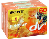 Sony Mini DV 60min 3 Pack