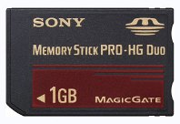 Sony MSEX1G - MS PRO HG Duo 1GB MSEX1G