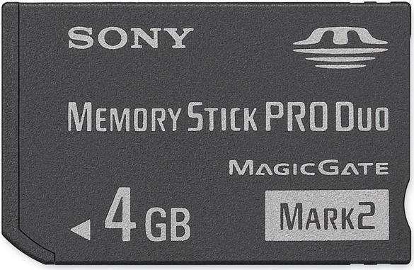 Sony MSMT4G 4GB Memory Stock PRO Duo