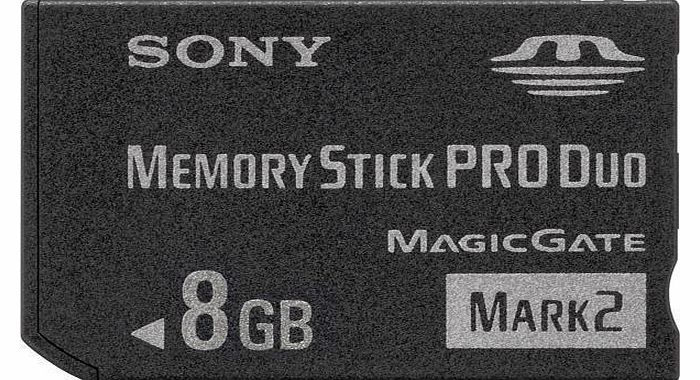 Sony MSMT8GN 8 GB Memory Stick Pro Duo Card