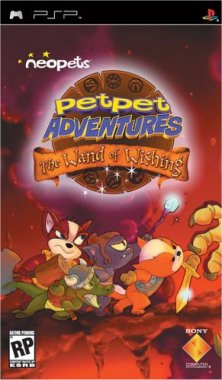 SONY Neopets Petpet Adventure The Wand of Wishing PSP