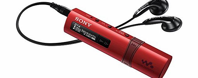 Sony NWZ-B183 4GB USB Style MP3 Player - Red