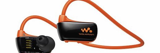 Sony NWZ-W273S 4GB Waterproof All-in-One MP3 Player - Orange