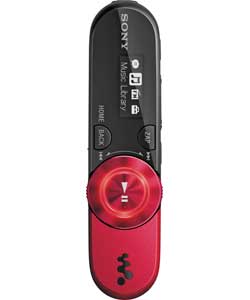Sony NWZB163 MP3 Walkman 4GB - Red