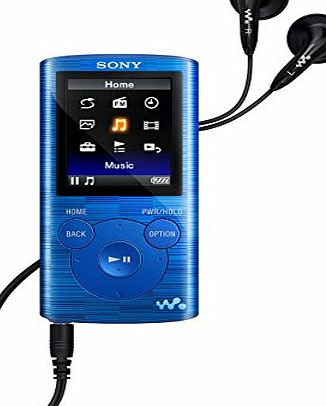 NWZE384L 8GB Video Walkman - Blue