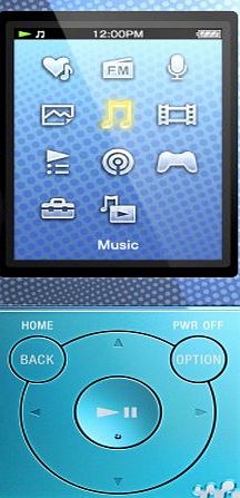 NWZE474 8GB MP3 Walkman Player - Blue