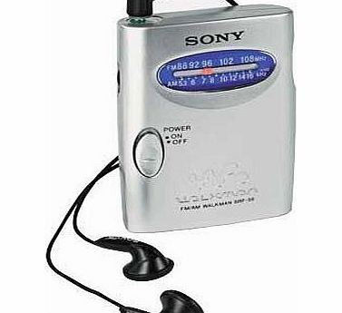 Sony Personal Walkman Pocket Radio - Silver