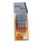 Sony Power Charger With 4 x 1700mAh batteries