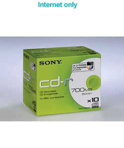 sony printable CD-R - Spindle