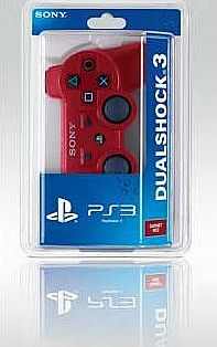 Sony PS3 Official DualShock Controller - Garnet Red