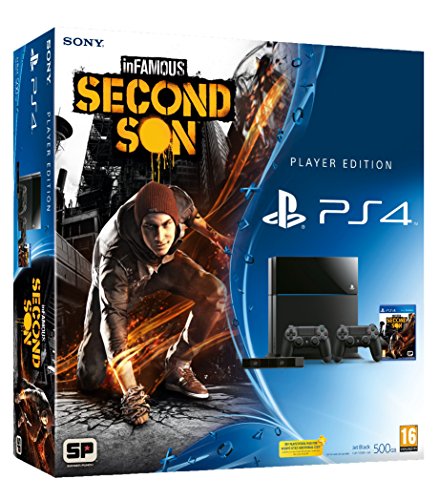 PS4 Console and InFamous: Second Son Player Edition (PS4)