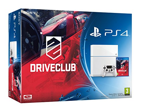 Sony PS4 Console with DriveClub - White (PS4)
