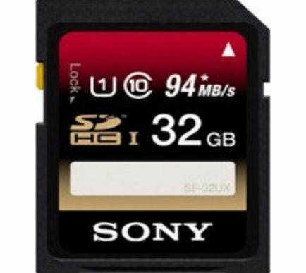 Sony SF32UX 32 Gb Secure Digital High Capacity (Sdhc)