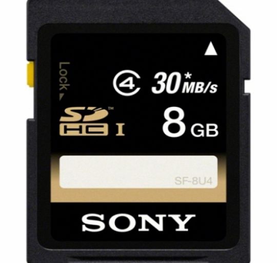 Sony SF8U 8 Gb Secure Digital High Capacity (Sdhc) -