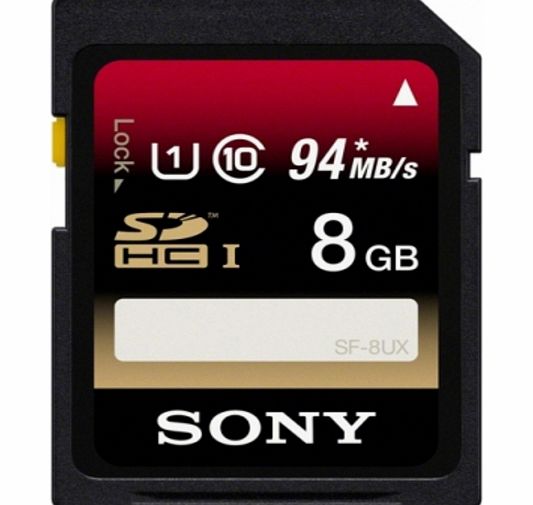 Sony SF8UX 8 Gb Secure Digital High Capacity (Sdhc) -
