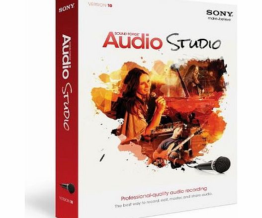 Sony Sound Forge Audio Studio 10 (PC)