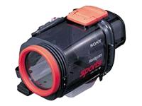 Sony SPK TRC - Marine case ( for camera ) - plastic - black- red