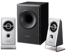 Sony SRSD21 Compact but High-powered 2.1ch