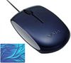 SONY VGP-UMS2P/Li Optical USB Mouse   Mat Set - blue