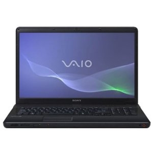 Sony VPCEC1S1E/BJ Black 17` Laptop Computer