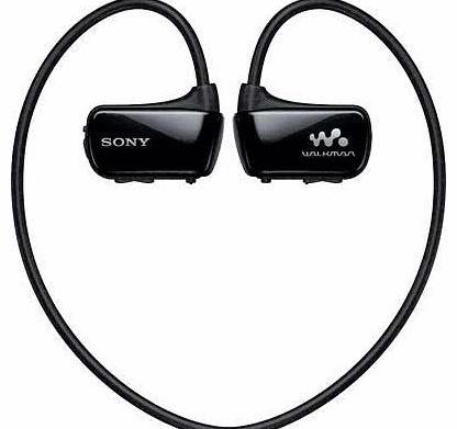 Walkman 4GB Waterproof MP3 Player - Black