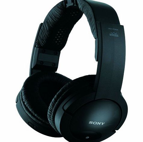 Wireless Closed Over-Ear Headphones - Black