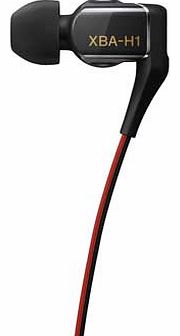 XBA-H1 In-Ear Headphones - Black