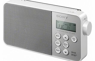 Sony XDR-S40 (White) DAB /DAB/FM Ultra-compact