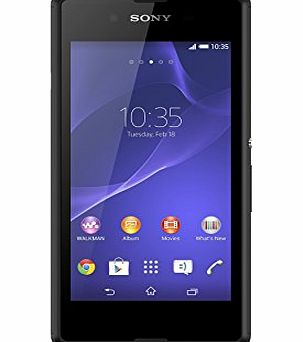 Sony Xperia E3 4G UK SIM-Free Smartphone - Black