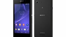 Sony Xperia E3 Sim Free Black Mobile Phone