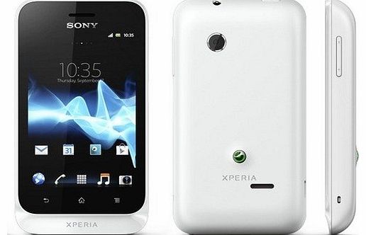 Xperia Tipo O2 Pay as you go Mobile Phone - Classic Black