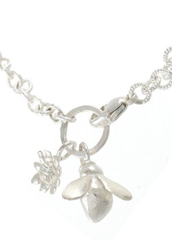 Sonya Bennett High Summer Silver Butterfly Bracelet By Sonya