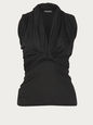 SOPHIA KOKOSALAKI TOPS BLACK 42 IT SK-T-22GC015
