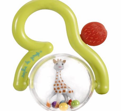 Sophie the Giraffe  Fraisy Teething Rattle in Blister Pack (Green)