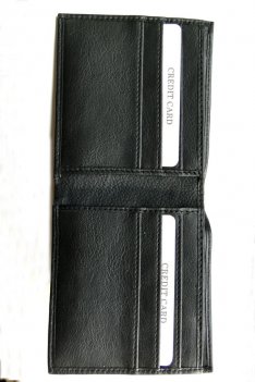 Sophos Black leather wallet.