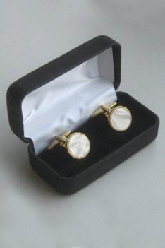 Sophos Mother of Pearl Cuff links