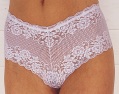 pack of four stretch lace hipsters