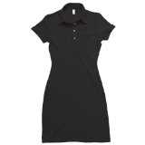 Soul Cal American Apparel - Fine Jersey Leisure Dress, Black, M