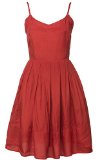 Soul Cal Fashion Union - Red 12 Garland Dress