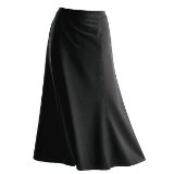 Soul Cal La redoute en plus flared panel skirt length 68 cm 68cm black 020