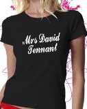Soul Cal Mrs David Tennant Dr Who T-shirt,M