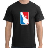 N.B.A T-Shirt, Black, XL