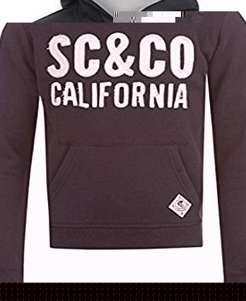 Soul Cal SoulCal Kids Children Boys Hoody Kids Cuffed Sleeves Hooded Top Sweater Jumper Dark Navy 13 (XLB)