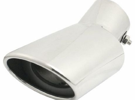 Sourcingmap 17cm Long Stainless Steel Car Exhaust Pipe Muffler Tip for Mondeo Sportage