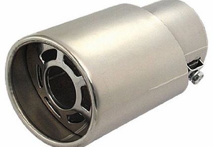 Sourcingmap 2.45 Inch Inlet Car Auto Universal Exhaust Pipe Muffler