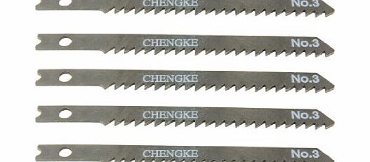 Sourcingmap 5 Pcs 3.6`` Long Jig Saw Jigsaw Blades for Electric Power Tool