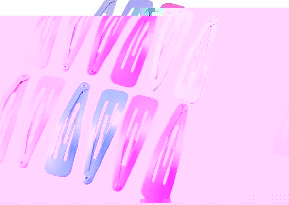 Sourcingmap 6 Pairs Assorted Color Hairclip Hair Clip for Girls