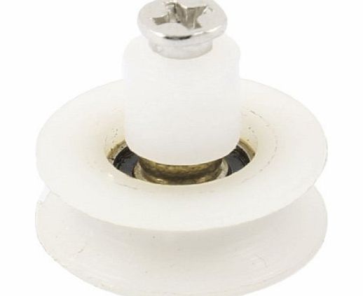 Sourcingmap a13111400ux0613 Shower Door Rollers Runners Wheels V-Grooved Replacements