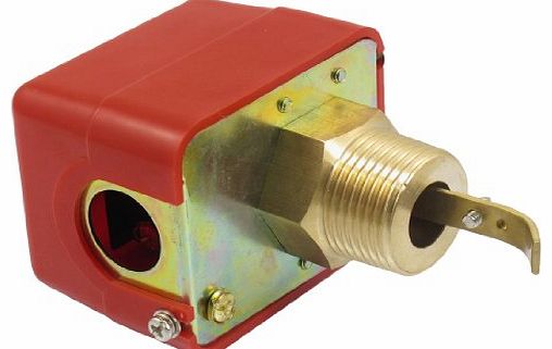 Sourcingmap AC 220V 15A SPDT G1`` Cooling System Water Paddle Flow Control Switch